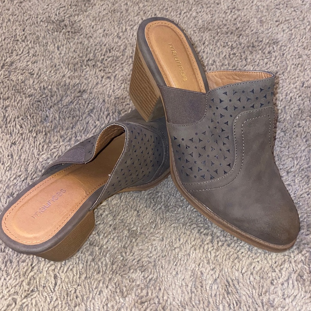 Maurices slip on booties